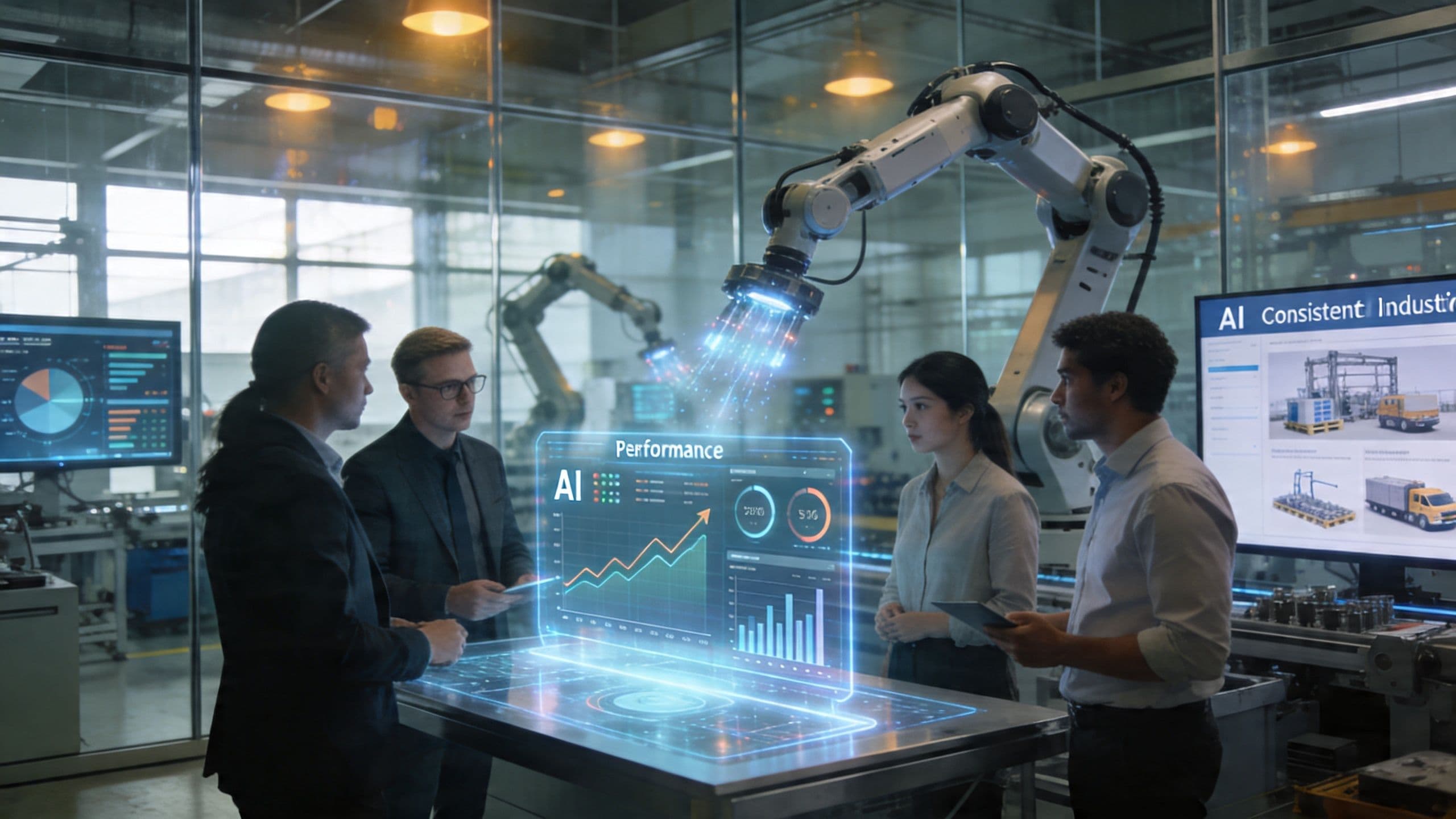 Editorial hero image for Harnessing Artificial Intelligence in Industry and Business for Consistent Results