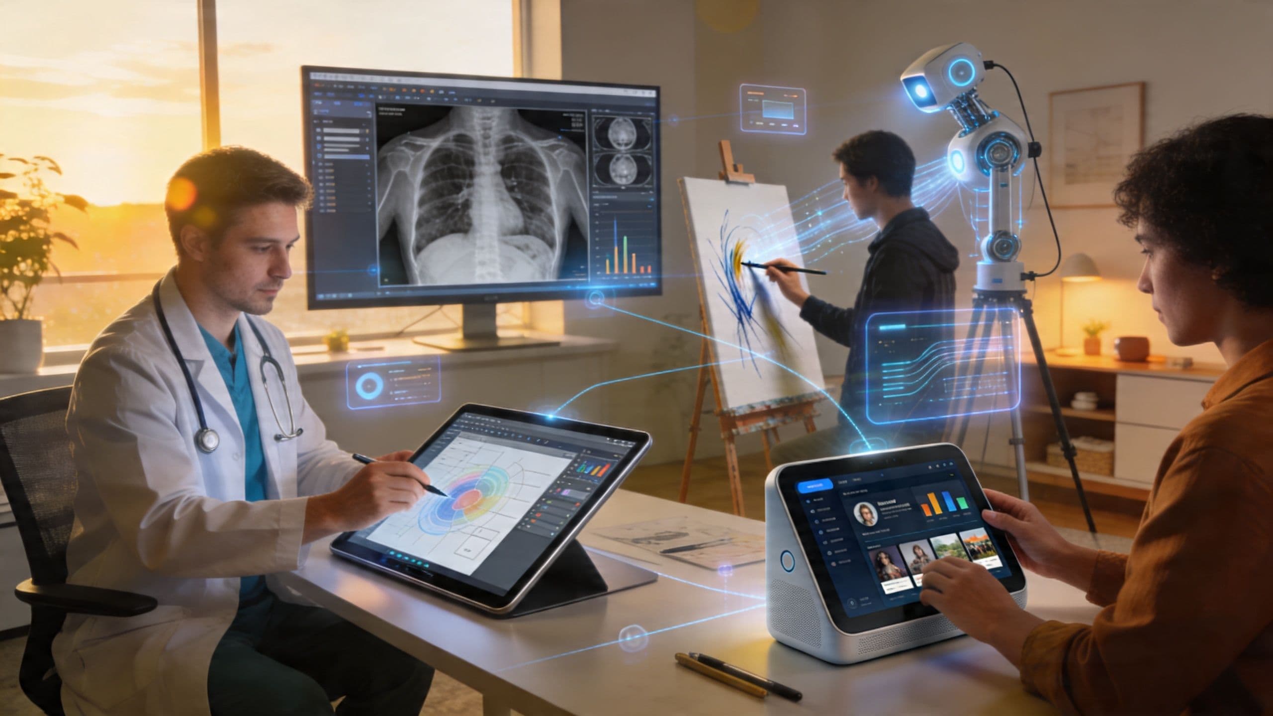 Editorial hero image for Real-World Generative AI Use Cases Transforming Industry and Everyday Life